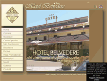 Tablet Screenshot of hotelbelvederesanleucio.it